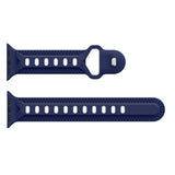 Blue/White Ventilated Sports Apple Watch Strap