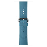 Deep Blue Leather Apple Watch Strap