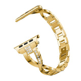 Gold Glamorous Metal Apple Watch Strap
