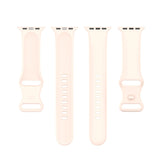 Light Pink Silicone Apple Watch Strap