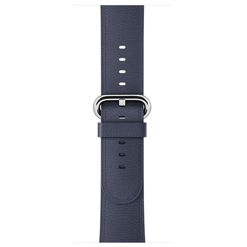 Midnight Blue Leather Apple Watch Strap