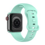 Mint Green Silicone Apple Watch Strap