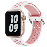 White Powder Contemporary Apple Sports Band