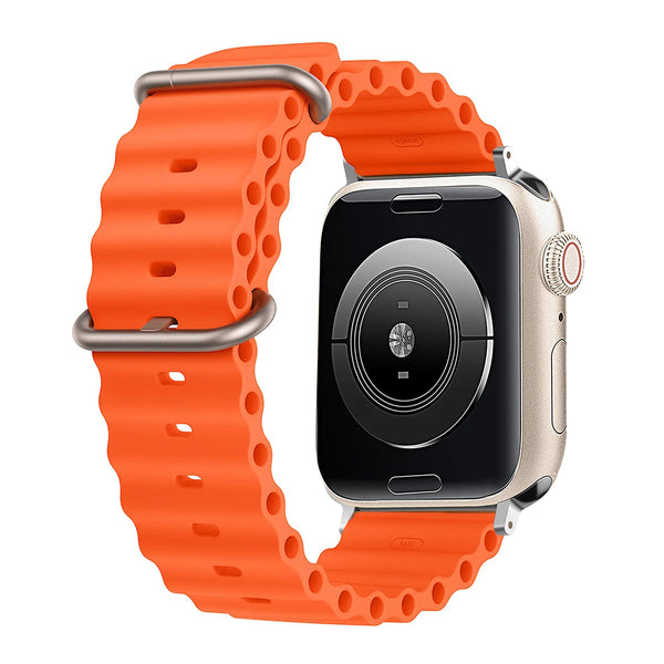 Orange Oceanic Apple Watch Strap