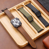 Apricot II Magnetic Leather Apple Watch Strap