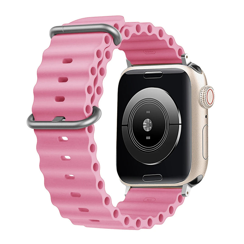 Pink Oceanic Apple Watch Strap