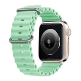 Mint Green Oceanic Apple Watch Strap